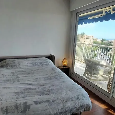 Terrasses De La Corniche, 2p 65m2 Spacieux, Terrasses Mer&montagne, Piscine Et Parking Privé Apartamento