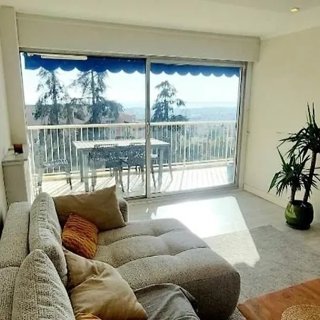 Terrasses De La Corniche, 2p 65m2 Spacieux, Terrasses Mer&montagne, Piscine Et Parking Privé Apartamento